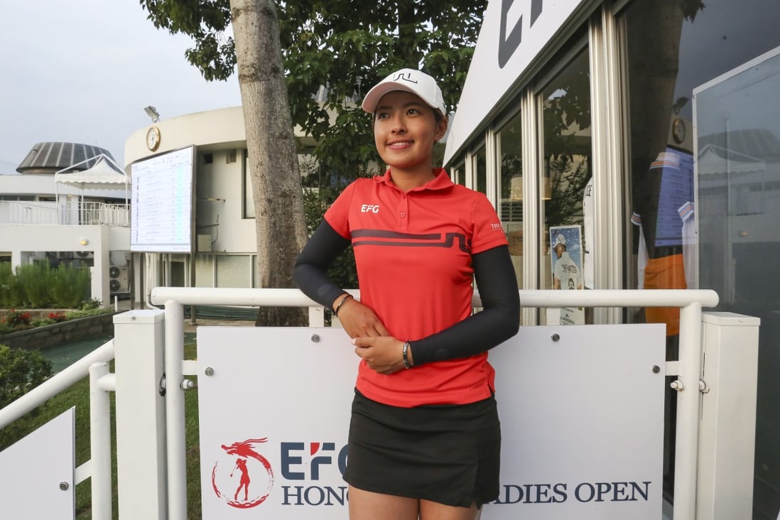 Lady golfer Tiffany Chan talks about how meditation and mindfulness helps her game. Photo: Jonathan Wong