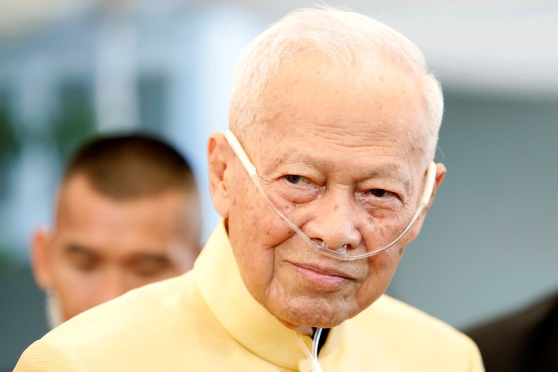 Former Thai Prime Minister and President of the Royal Privy Council Prem Tinsulanonda. Photo: Reuters