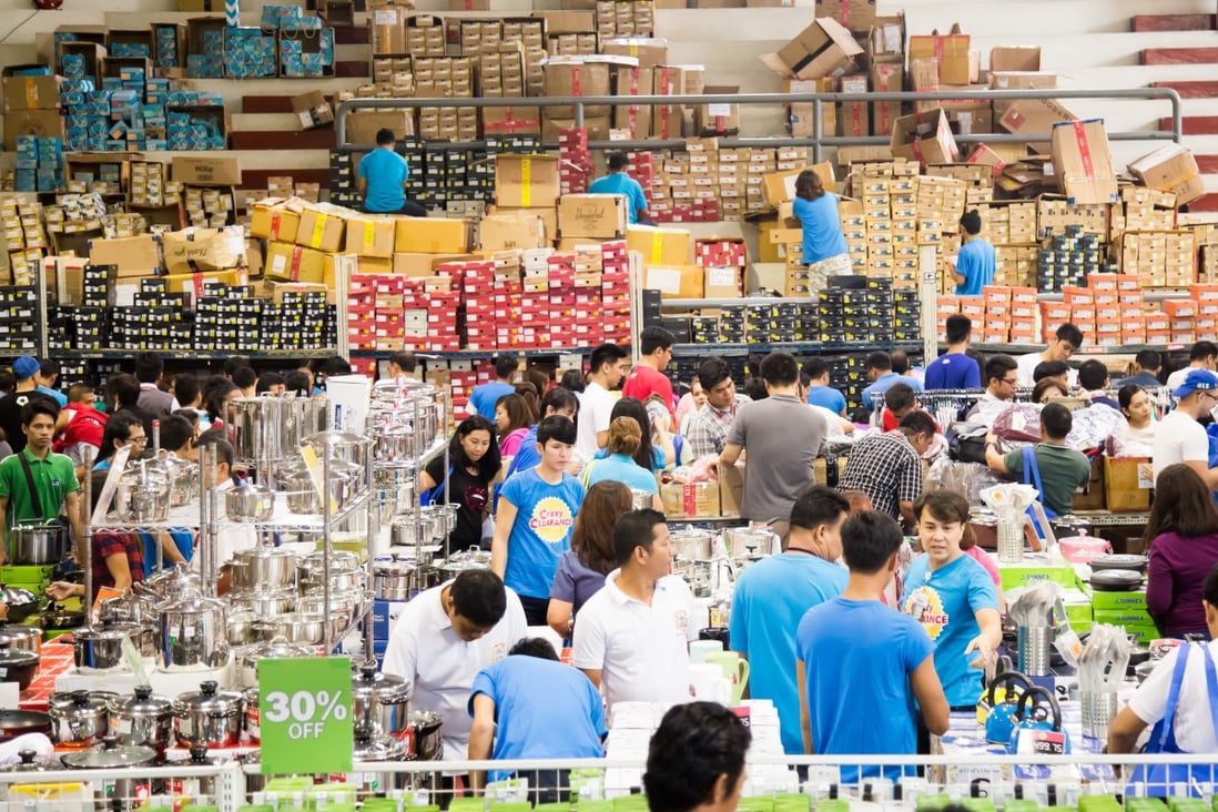 Growing household consumption in the Philippines has seen companies rush to invest in warehousing facilities in Metro Manila area. Photo: Shutterstock