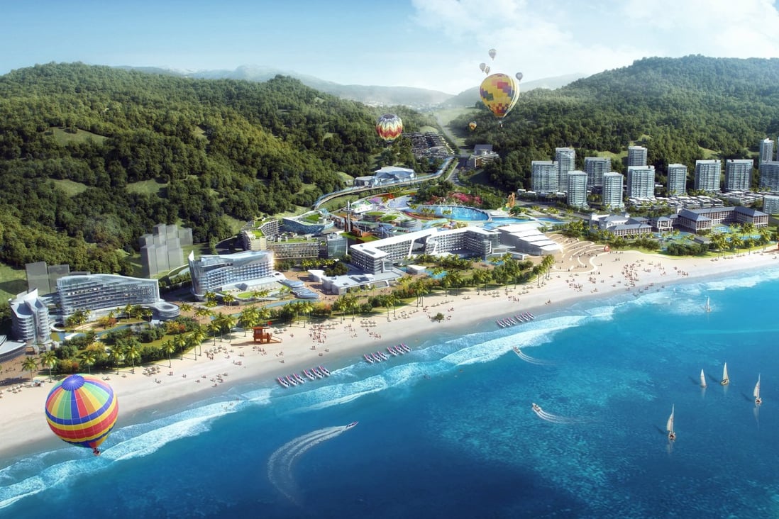 Kasai Group's Golden Bay Resort on the coast of Dapeng in Shenzhen plans to open its doors to the public in the summer of 2020. Photo: SCMP Handout