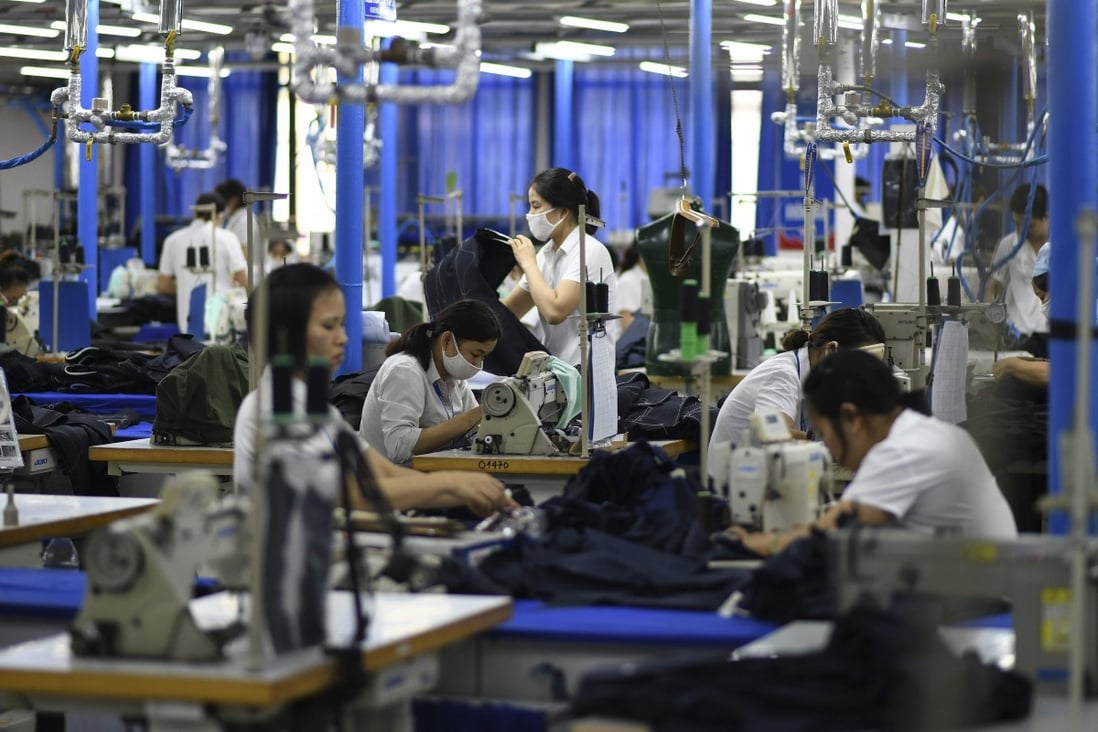 Caixin/Markit Manufacturing Purchasing Managers’ Index (PMI) data showed a different trend from the official government PMI data, which fell more than expected to 49.4, indicating a contraction in the Chinese manufacturing sector activity in May. Photo: AFP