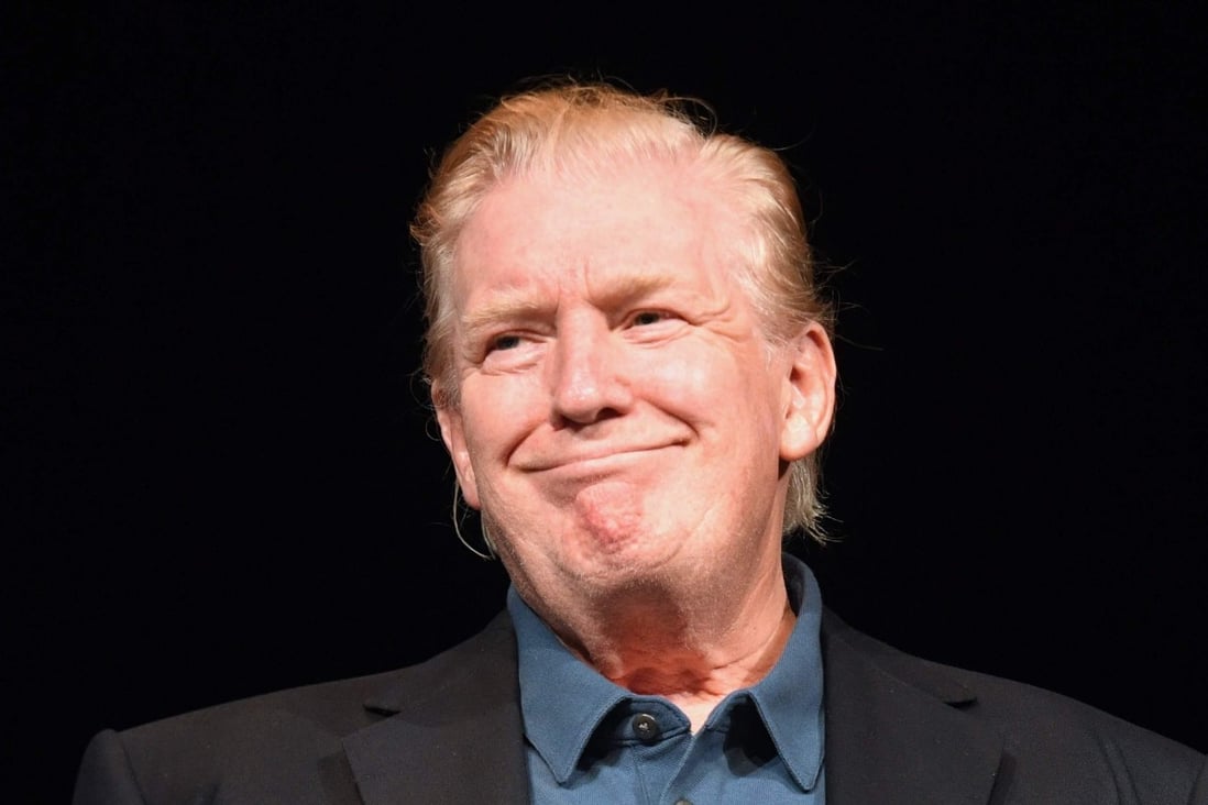 Donald Trump sports slick hairstyle after golf trip South China