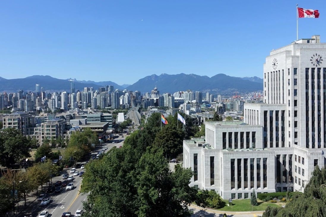 Vancouver, pictured from near City Hall, increased the tax on foreign homebuyers to 20 per cent in February, up from the 15 per cent which took effect in August 2016. Photo: Ian Young