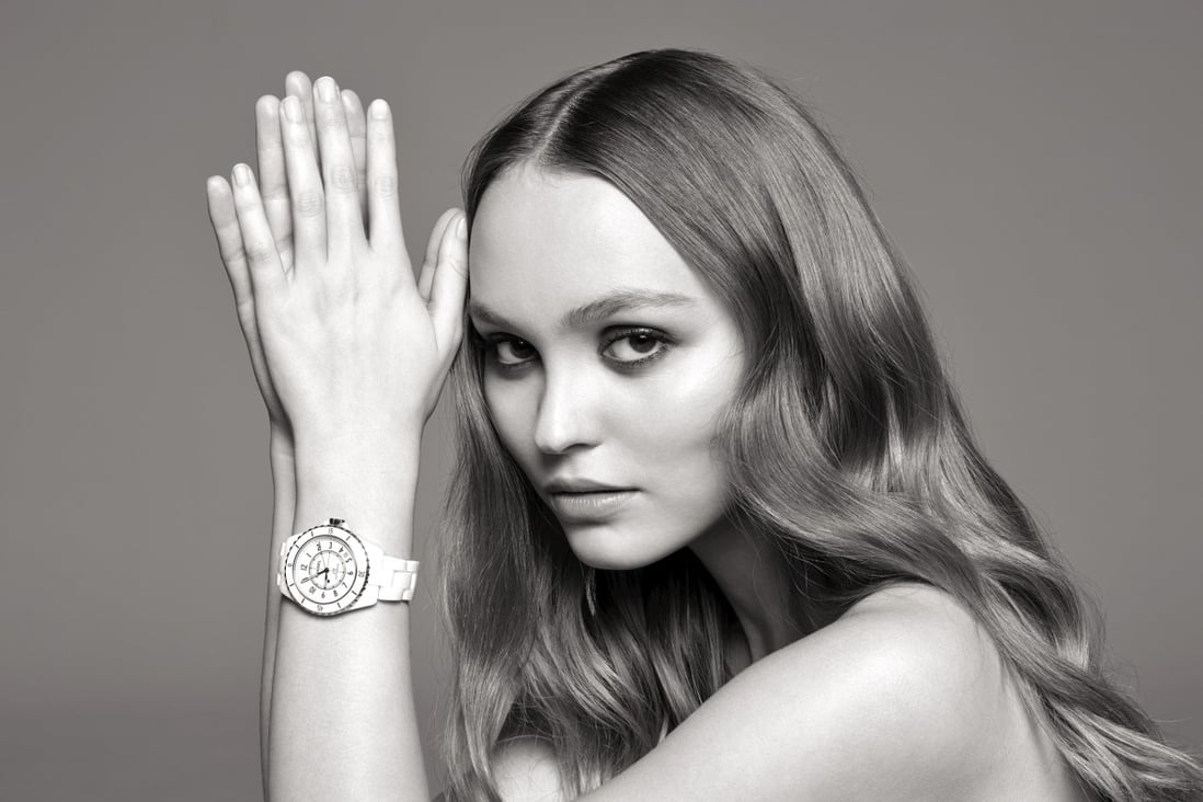 French-American actor, model and Chanel ambassador Lily-Rose Depp.