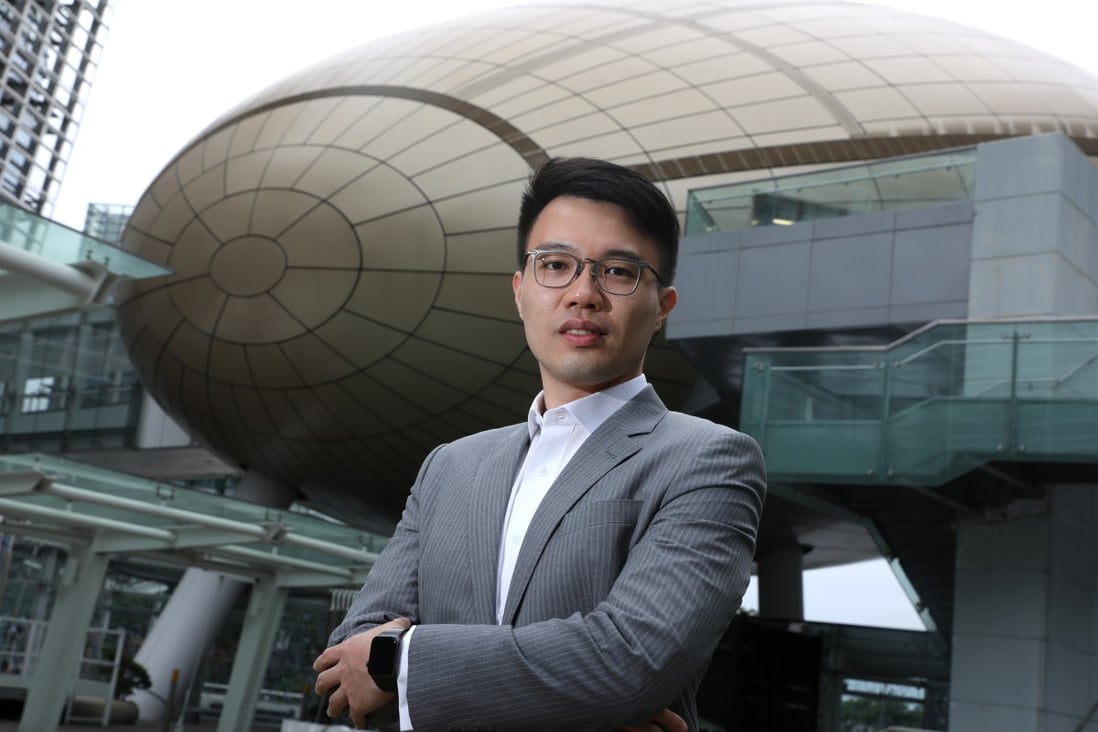 Award nominee Allen Yu at the Science Park. Photo: K. Y. Cheng