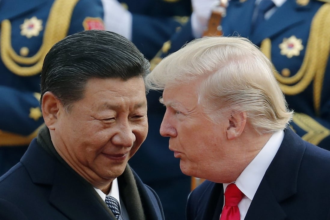 Xi Jinping described Donald Trump as a friend during his speech in St Petersburg on Friday. Photo: AP