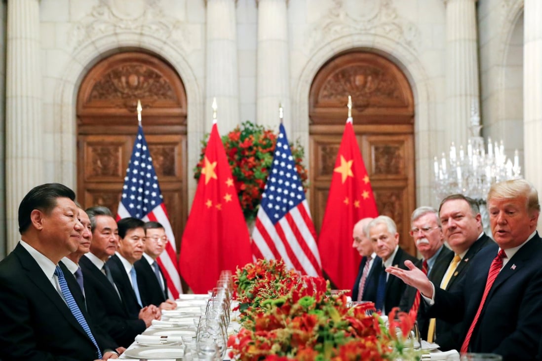 Chinese President Xi Jinping and US President Donald Trump last met in Argentina in December on the sidelines of the G20 summit. Photo: Reuters