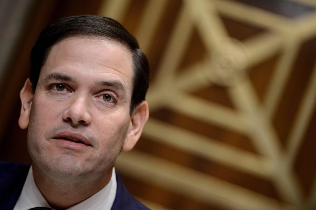 Marco Rubio said US investors could be exposed to companies with poor corporate governance and a track record of fraud. Photo: AFP