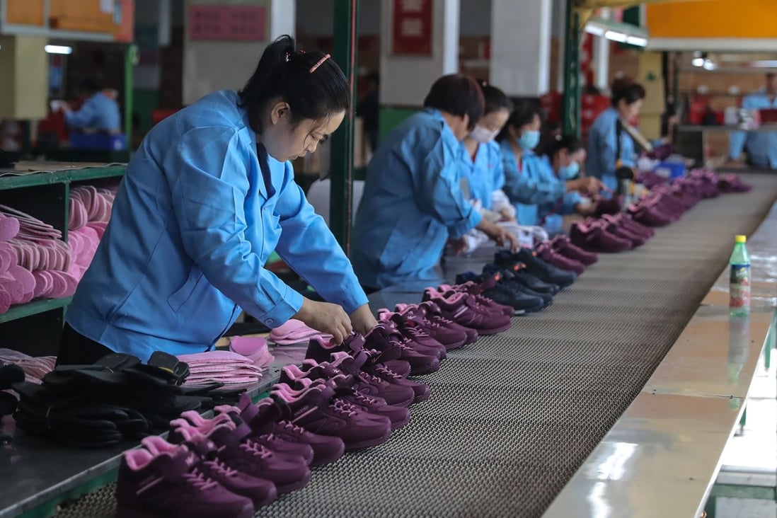 Southeast Asian economies have stepped in to fill the gap that resulted from China’s decreased footwear exports to the US since the trade war started. Photo: AFP