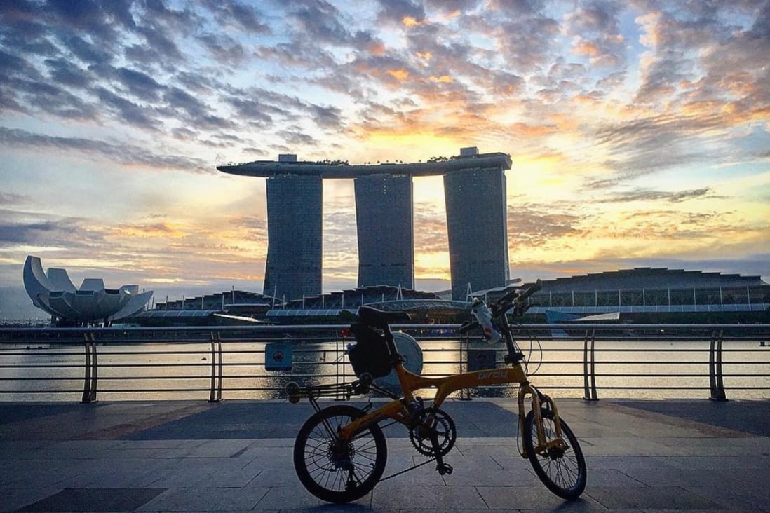 While it’s a beautiful and safe place to cycle, Singapore recently introduced legislation which can make cycling in the city more challenging. Be mindful too of Singapore’s tropical climate. Photo: Instagram