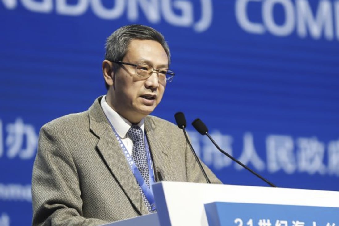 Former government adviser Jia Kang says China is still far from being able to rival the United States. Photo: Xinhua