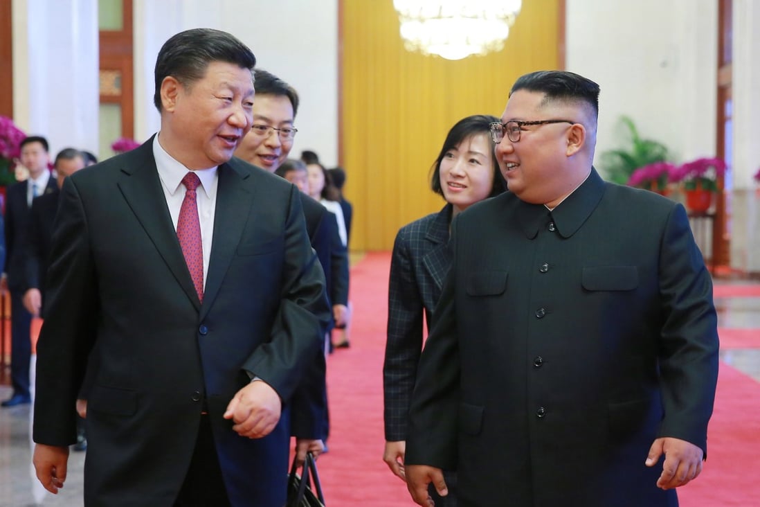 Chinese President Xi Jinping will make his first official trip to North Korea this week, after an invitation from North Korean leader Kim Jong-un. Photo: EPA-EFE/KCNA