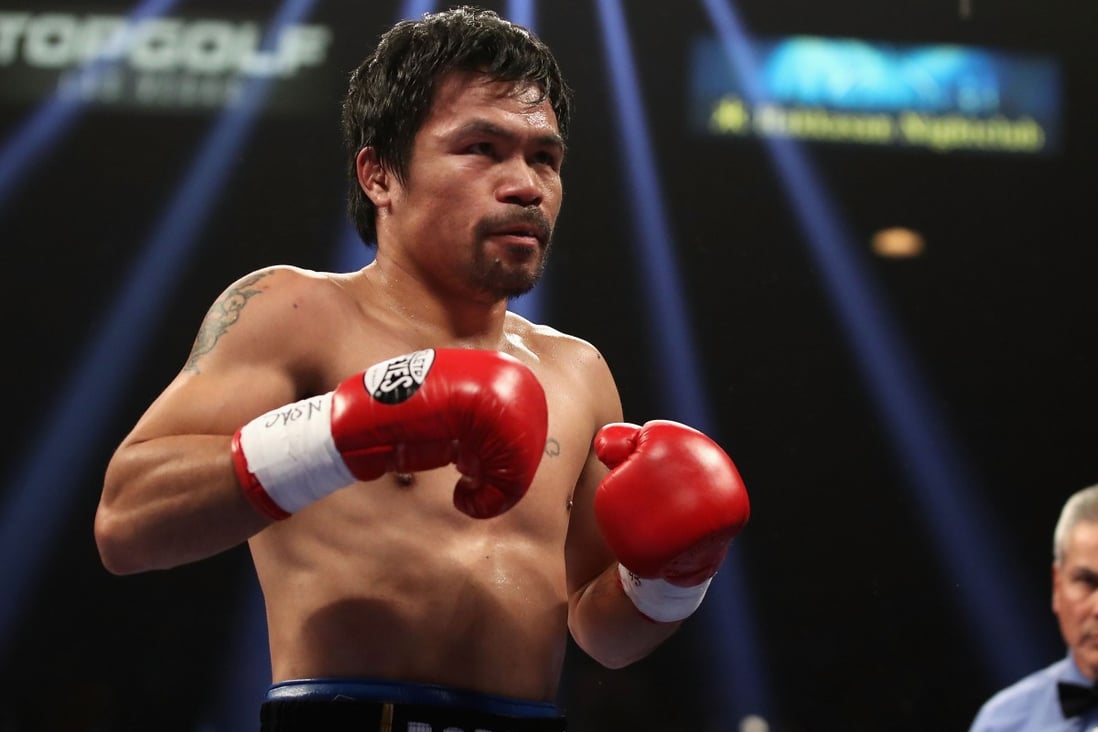 Manny Pacquiao will take the spotlight again when he fights unbeaten Keith Thurman in their welterweight clash in Las Vegas next month. Photo: AFP