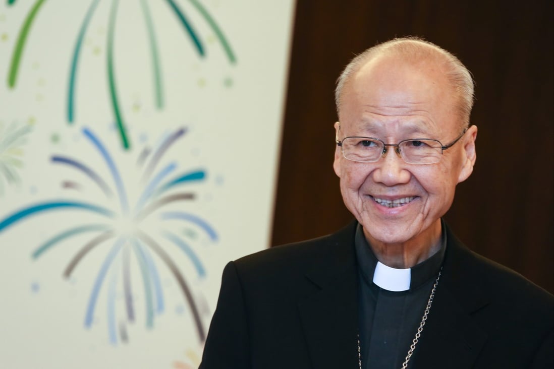 Cardinal John Tong Hon has called for the extradition bill to be withdrawn. Photo: Jonathan Wong