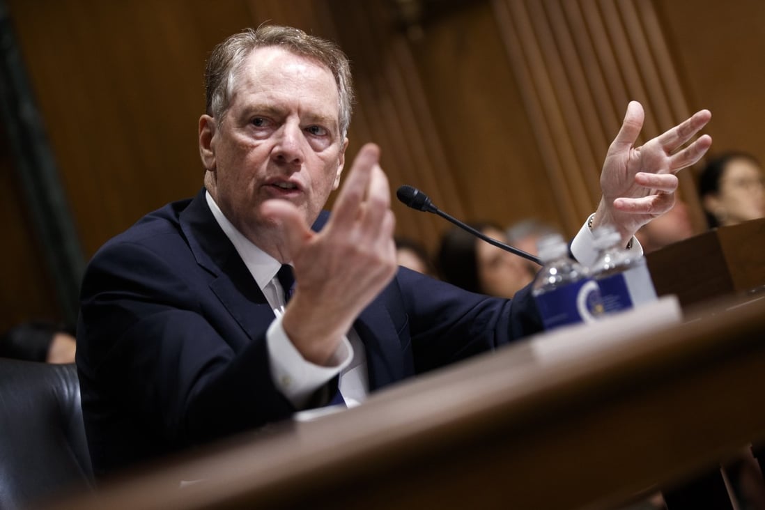 US Trade Representative Robert Lighthizer says he is not sure when the trade negotiations will resume. Photo: EPA-EFE