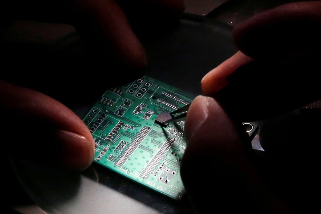 The landscape of the technology supply chain is changing as companies that make components for smartphones and computers move their manufacturing facilities out of China. Photo: Reuters