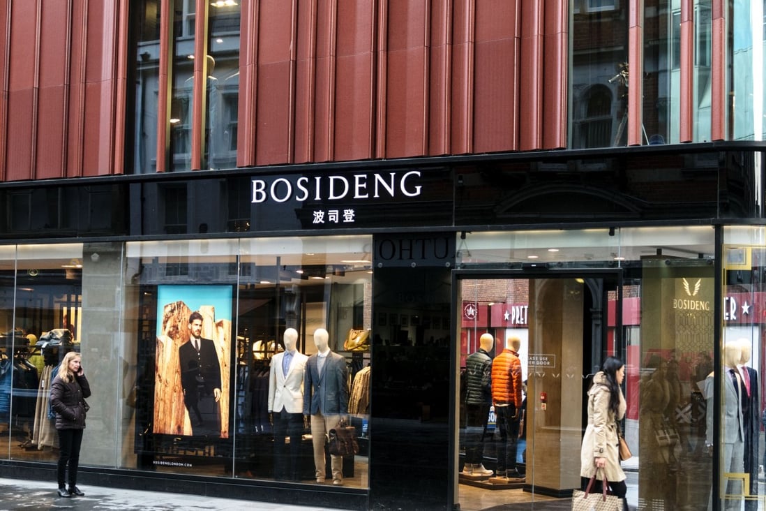 Bosideng shop on Bond street, London. Photo: Alamy Stock Photo