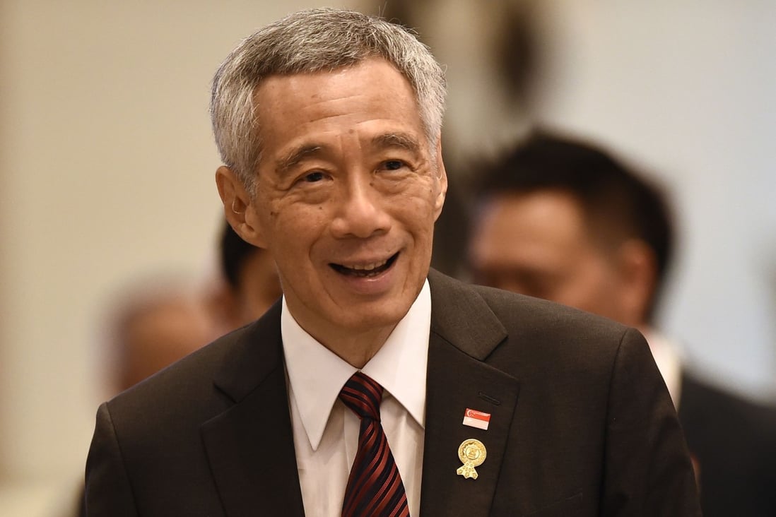 Singapore’s Prime Minister Lee Hsien Loong thinks a near-term resolution to the escalating trade war between the US and China is unlikely. Photo: AFP