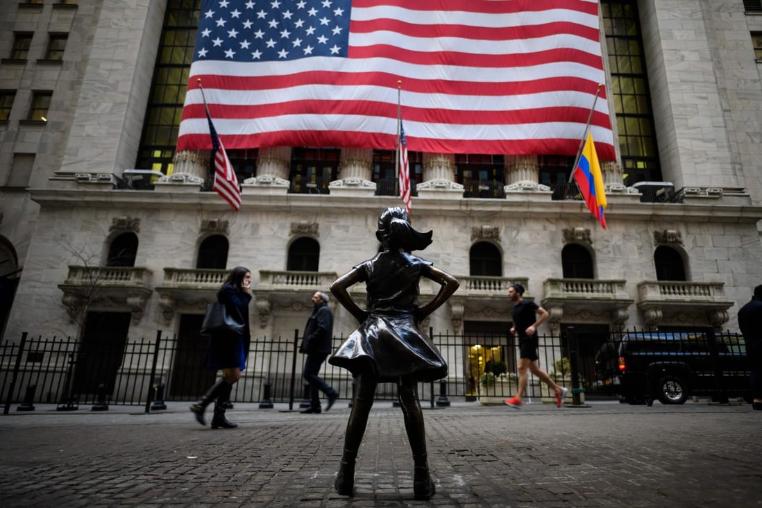 The New York Stock Exchange and Nasdaq have attracted a total of 118 listings so far this year, raising a combined US$33.6 billion up to the final trading day of the first half. Photo: AFP
