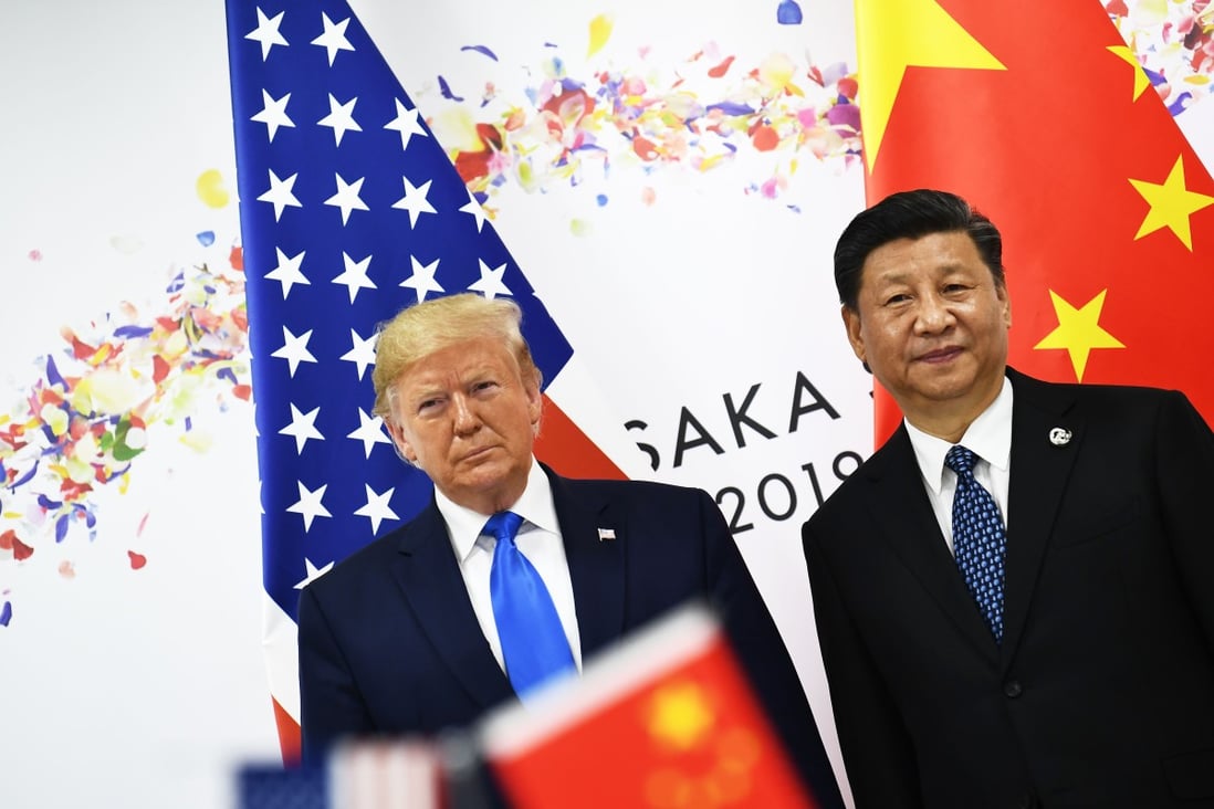 US President Donald Trump and Chinese leader Xi Jinping agreed to restart trade talks during their meeting in Osaka on Saturday. Photo: AFP