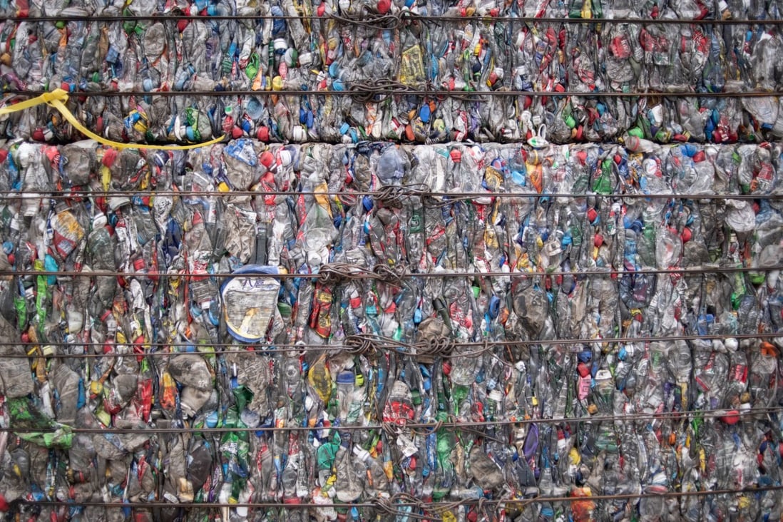 Recyclables such as plastic must be separated from wet garbage, dry garbage and hazardous waste under the new rules in Shanghai. Photo: AFP