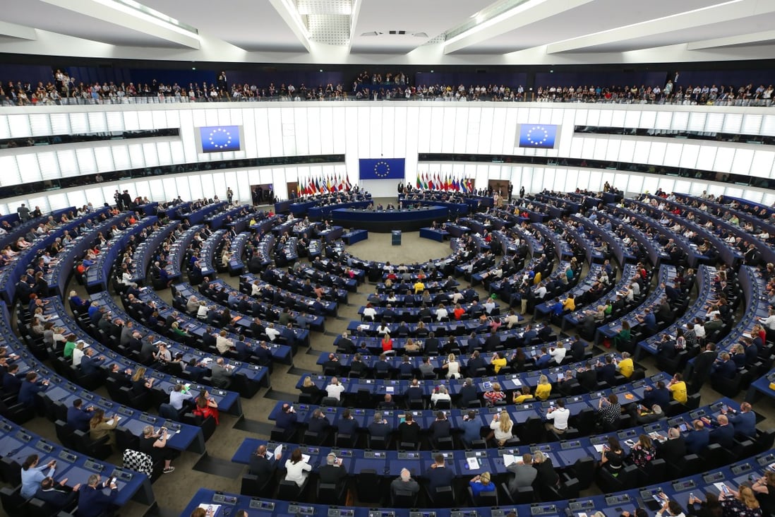 european parliament kicks off new term amid protests over exclusion of catalan members south china morning post