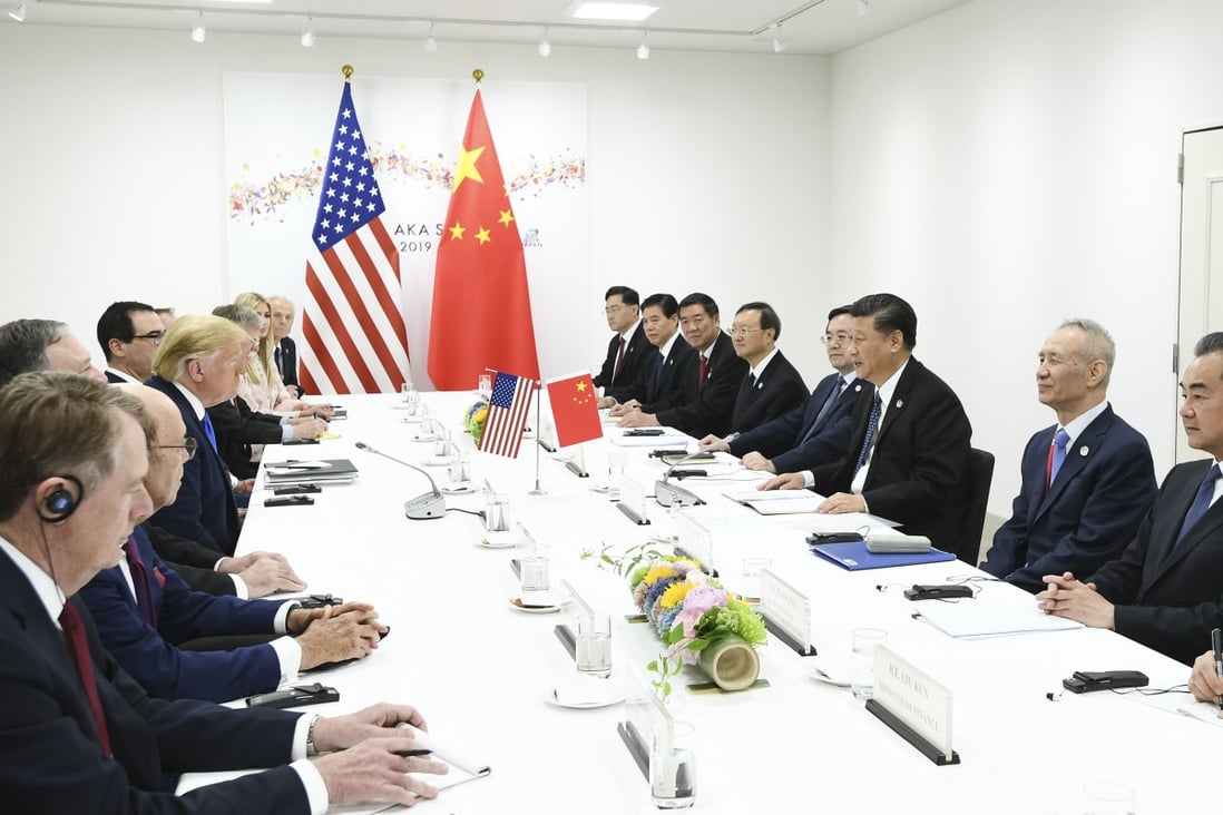 Chinese President Xi Jinping and US President Donald Trump met in Osaka, Japan, during the G20 summit. Photo: Xinhua