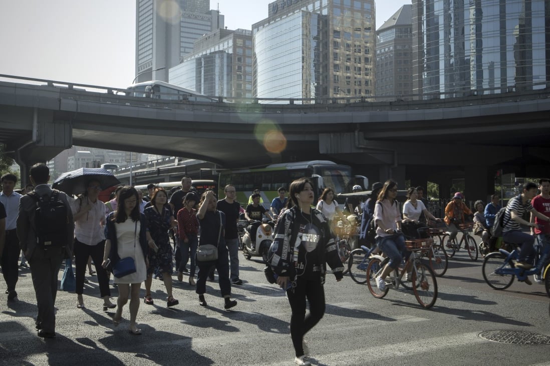 Chinese people are one of the world’s biggest savers, with a national savings rate of 45.7 per cent, according to the International Monetary Fund. Photo: Bloomberg
