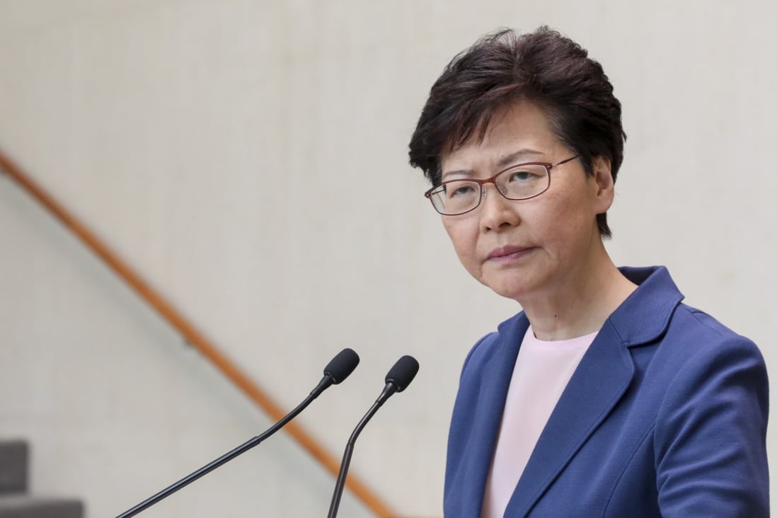 Carrie Lam stood firm on not setting up a top-level probe into clashes between police and protesters. Photo: Felix Wong
