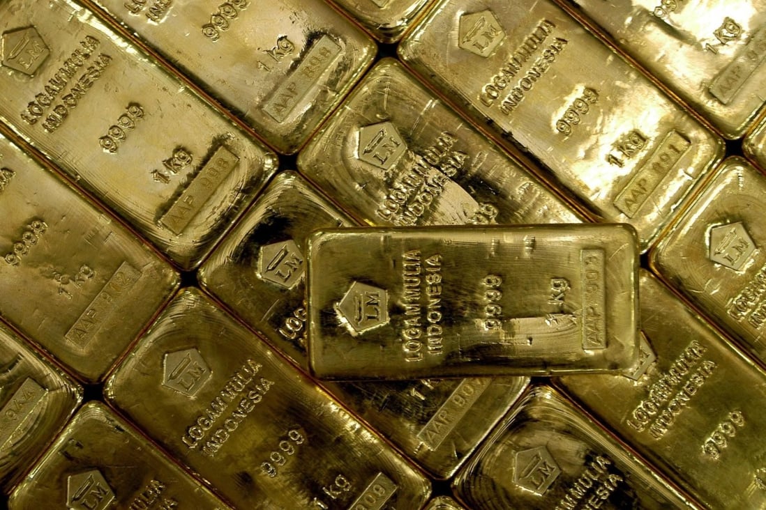 Gold bullion trading was among the money-generating sectors in which Bangalore-based I Monetary Advisory was involved, with others including diamond jewellery, real estate and health care. Photo: EPA
