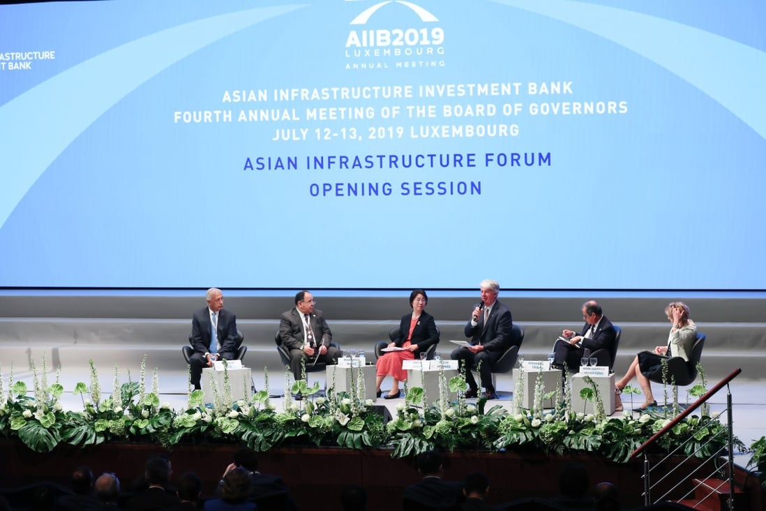 It was the first time the bank had held the two-day gathering outside Asia since it was founded at the end of 2015, as it seeks to position itself in the global financing landscape. Photo: Xinhua