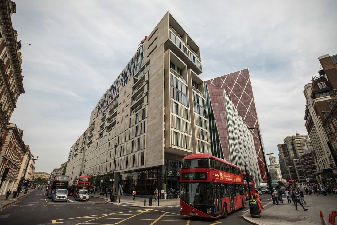 Prime London residential property fell by 1.8 per cent in the second quarter year on year, but the rate of decline was less than half the level seen in the same period in 2018, according to Savills. Photo: Bloomberg