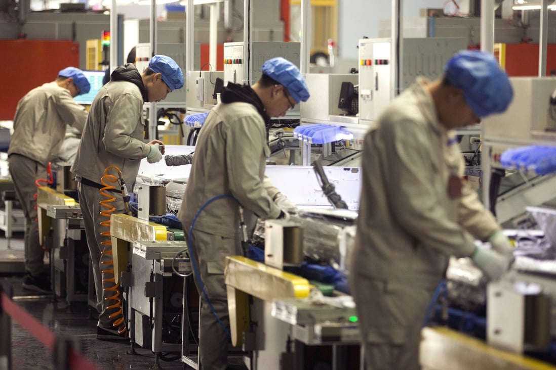 Shandong’s gross domestic product growth accelerated to 6.4 per cent last year from 5.7 per cent in 2017, but slipped back to 5.5 per cent in the first quarter of 2019. Photo: AP