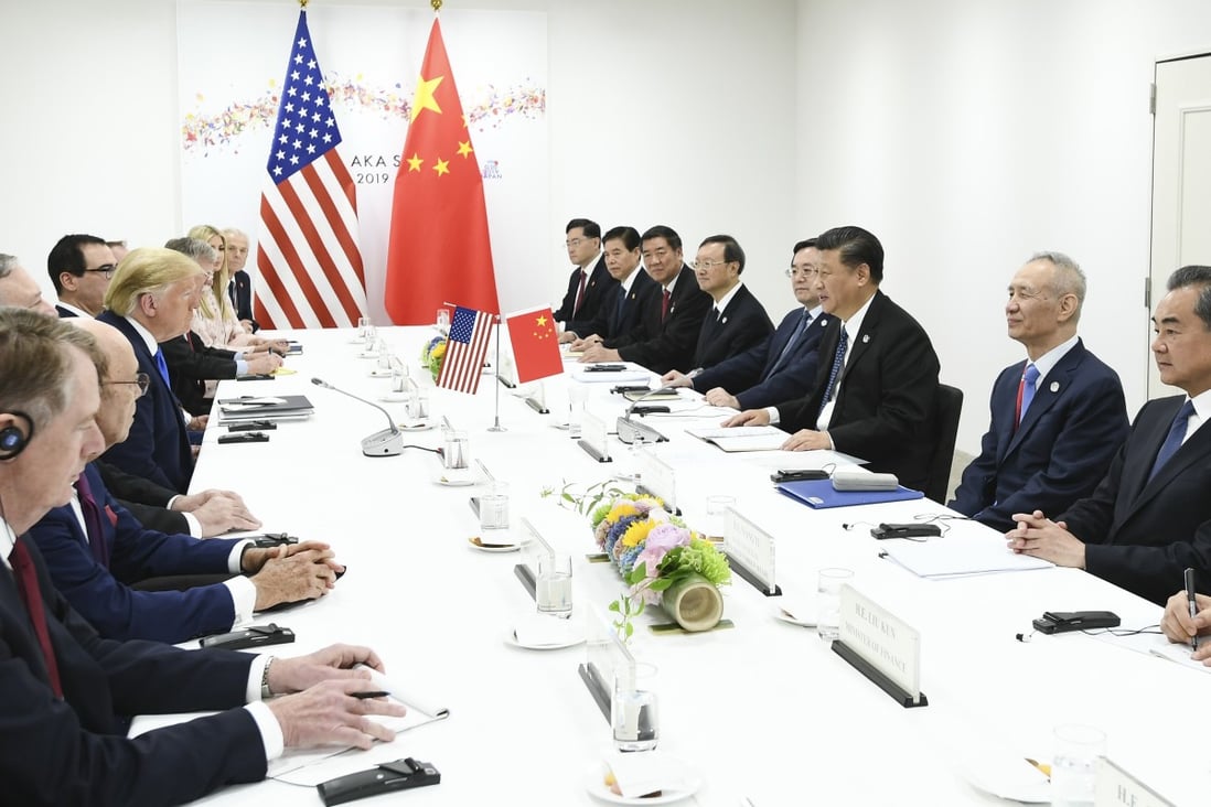 Chinese President Xi Jinping met with US President Donald Trump on the sidelines of the G20 summit in Osaka, Japan, at the end of June. Photo: Xinhua