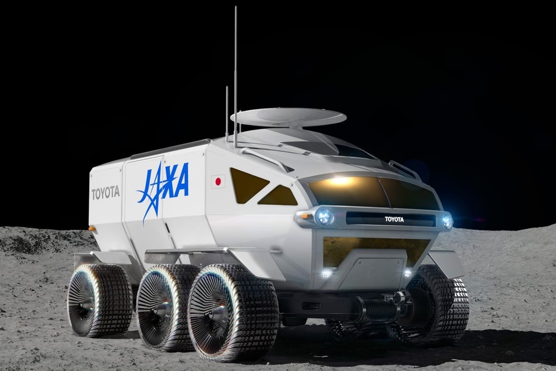 An artist's impression of Toyota's proposed lunar rover for the Japan Aerospace Exploration Agency. Photo: Handout