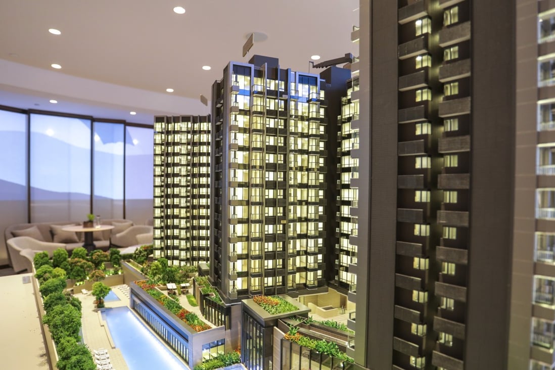 Models of the Ontolo development by Great Eagle Holdings. Ontolo comprises 725 units and is scheduled to be completed in July 2020. Photo: Tory Ho