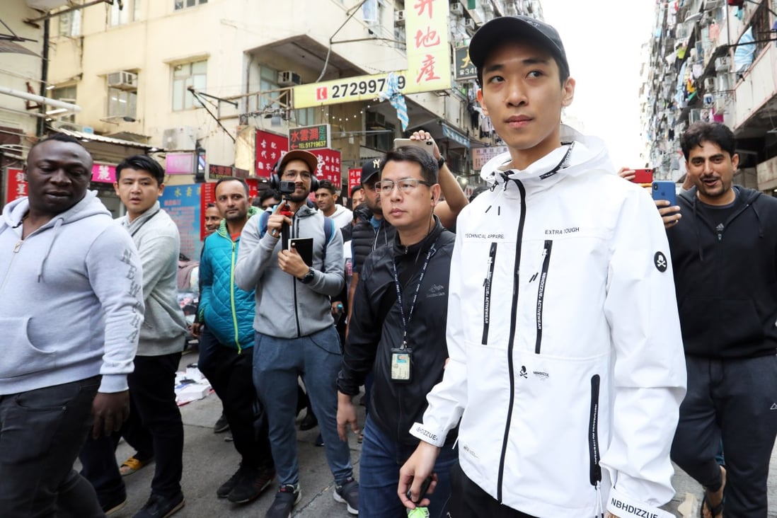Wong Ching-kit was the face of two videos capturing the incident. Photo: Dickson Lee