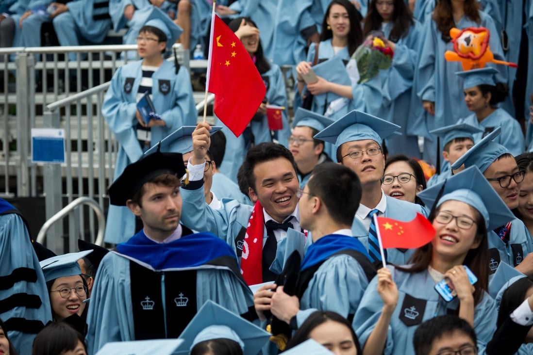 The number of Chinese students studying in the US and European schools soared, offering fresh hope that returnees with an overseas educational background would facilitate China’s transformation into a society that resembled the west. Photo: Xinhua