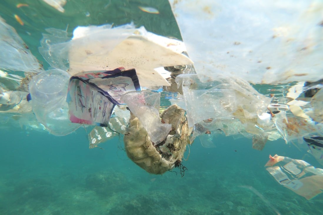 Debris and plastic litter found off Christmas Island, Australia. Photo: Reuters