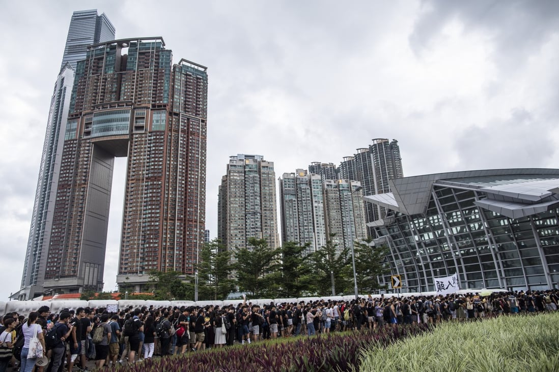 Hong Kong’s property market continues to be as hot as ever. Photo: Bloomberg