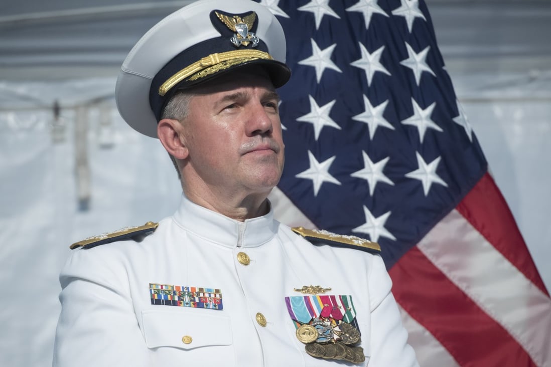 Admiral Karl Schultz says the US Coast Guard plans to partner with Australia, New Zealand and Japan to “offer an international face that is an alternative to other actors in the region”. Photo: AFP