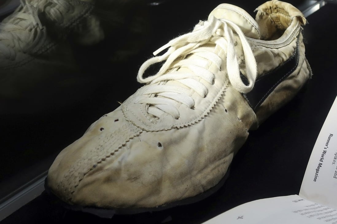 Escultura alma peso Nike 'Moon Shoe': Canadian collector Miles Nadal pays US$437,500 for rare  sneakers | South China Morning Post