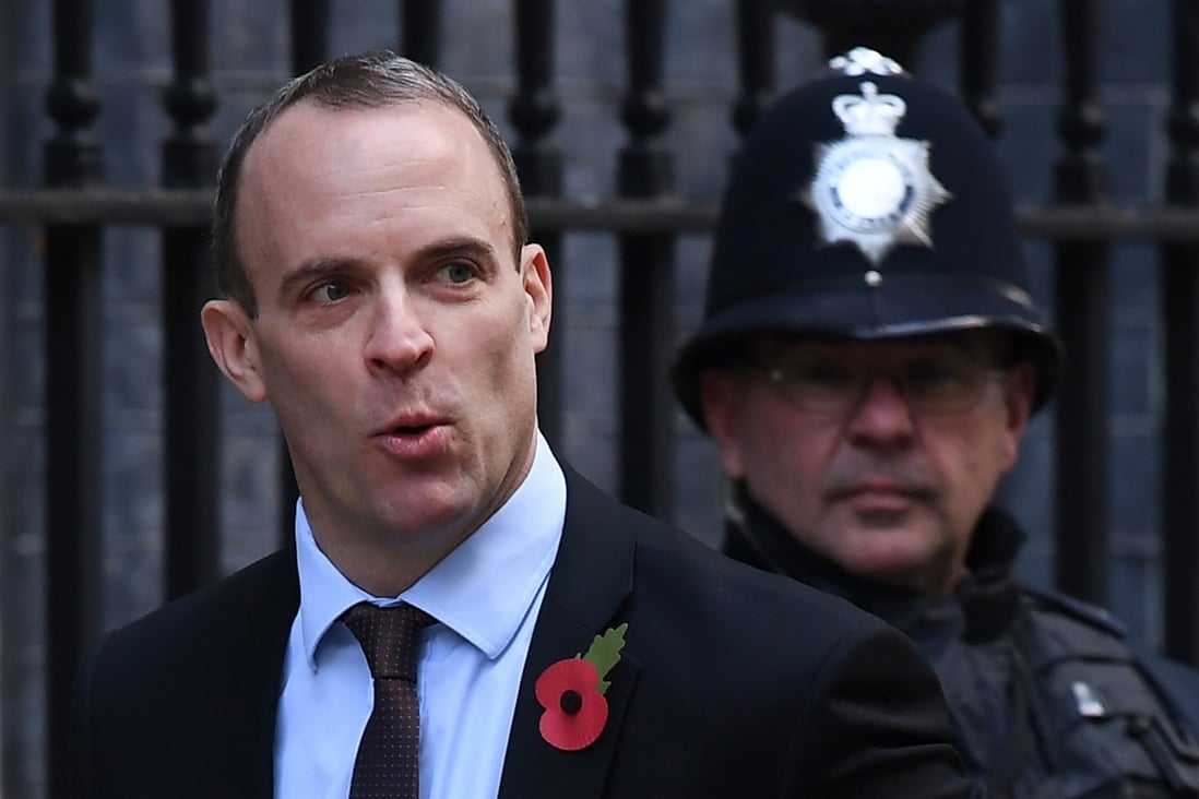 Dominic Raab, a black belt in karate, is Britain’s new foreign secretary. Photo: EP