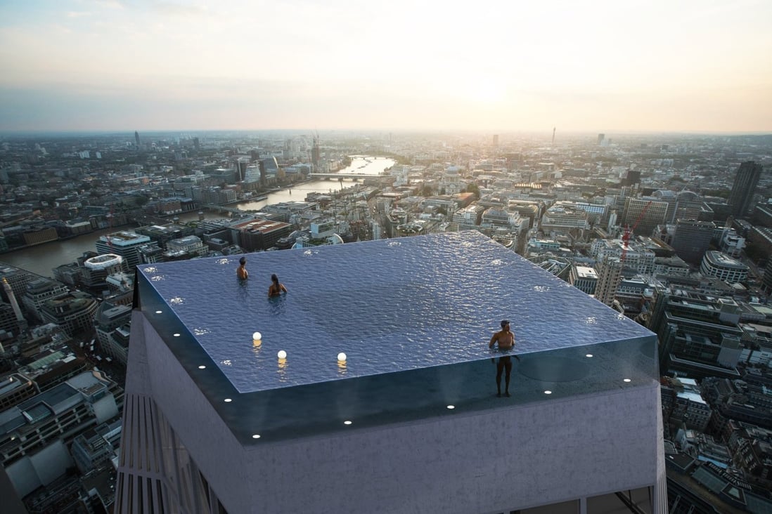 How Would You Get In And Out Of This Sky High London Infinity Pool South China Morning Post