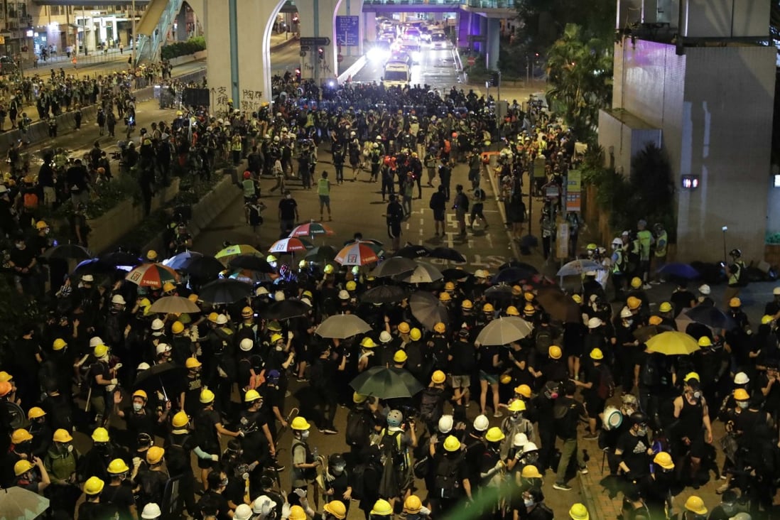 The Taiwanese party urged “brethren in Hong Kong” to support the city’s authorities and not to take part in anti-government demonstrations. Photo: Edmond So