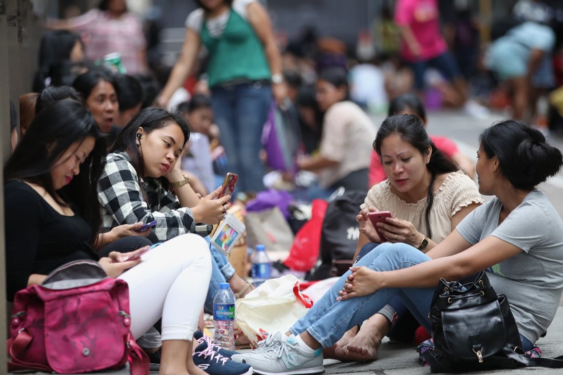 The new system promises to benefit Filipino domestic workers in Hong Kong, according to its developer. Photo: Edward Wong