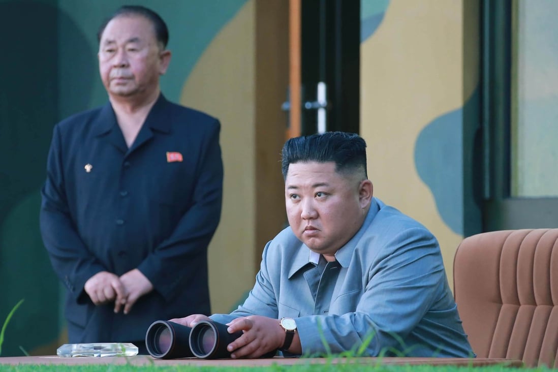 Kim Jong Un Says North Korea S New Rocket System Will Cause Inescapable Distress To Fat Targets South China Morning Post