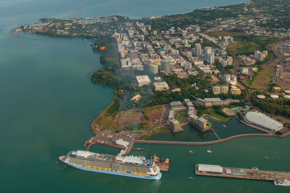 The port in Darwin, capital of the Northern Territory, was leased to Chinese firm Landbridge in 2015. Photo: Handout