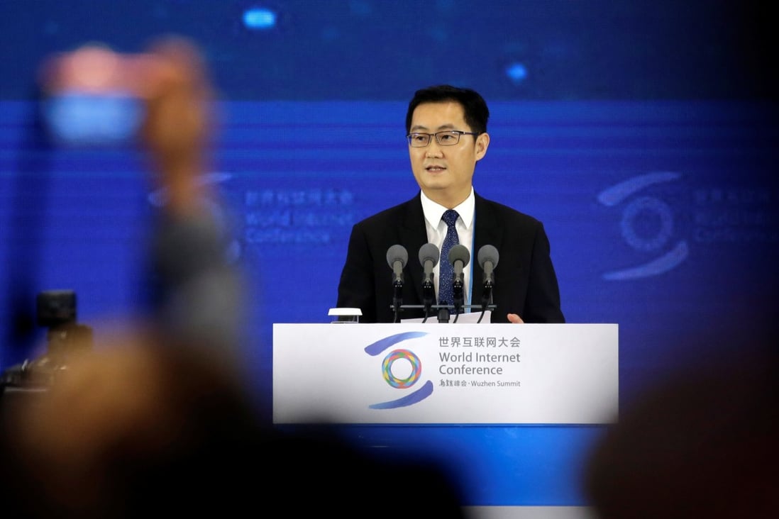 Tencent Holdings chairman and CEO Pony Ma Huateng. Photo: Reuters