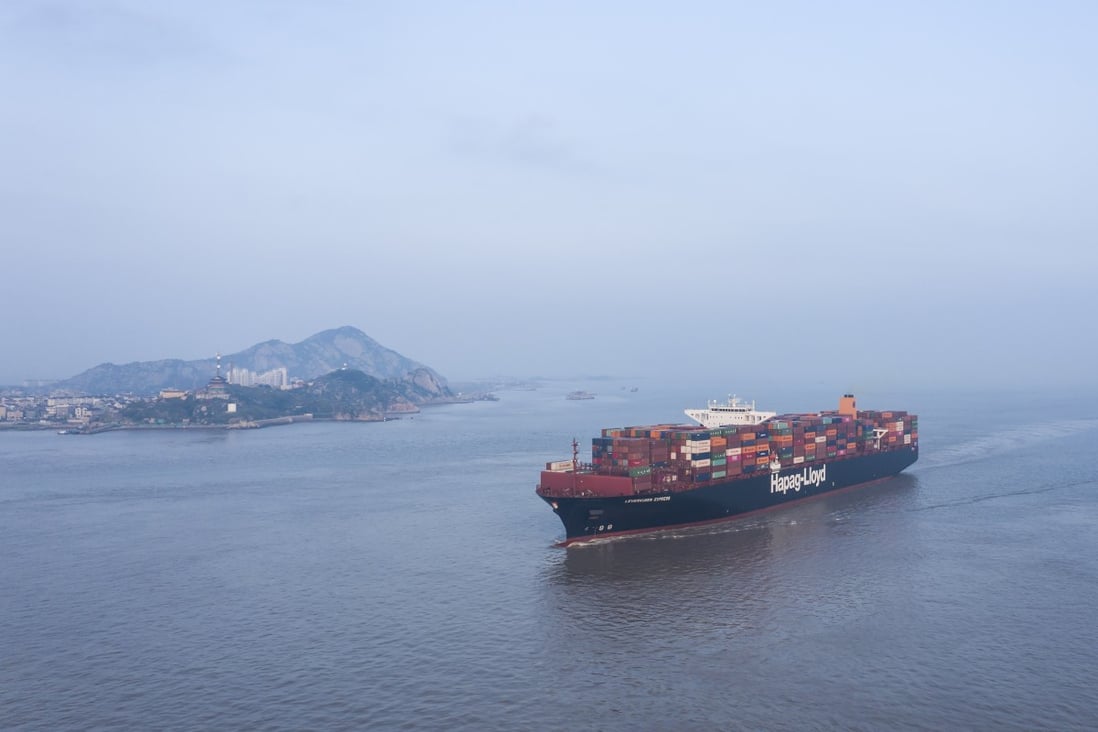China’s exports to the United States fell by 6.5 per cent last month. Photo: Bloomberg